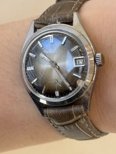 Orologio Vintage Ledina Manuale Data Cal.233-66 Quadrante Marrone Lady