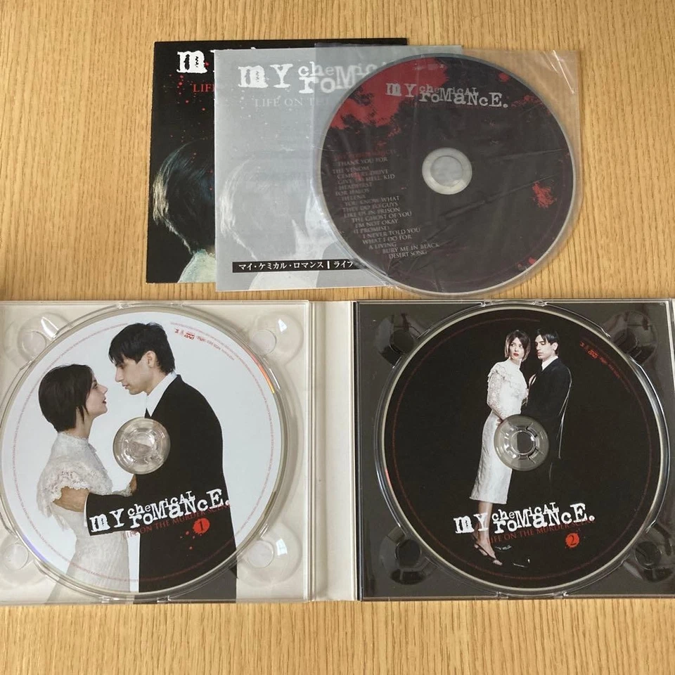 My Chemical Romance Life On The Murder Scene Cd/dvd Music Album Emo Rock Live Foto 3 de 3