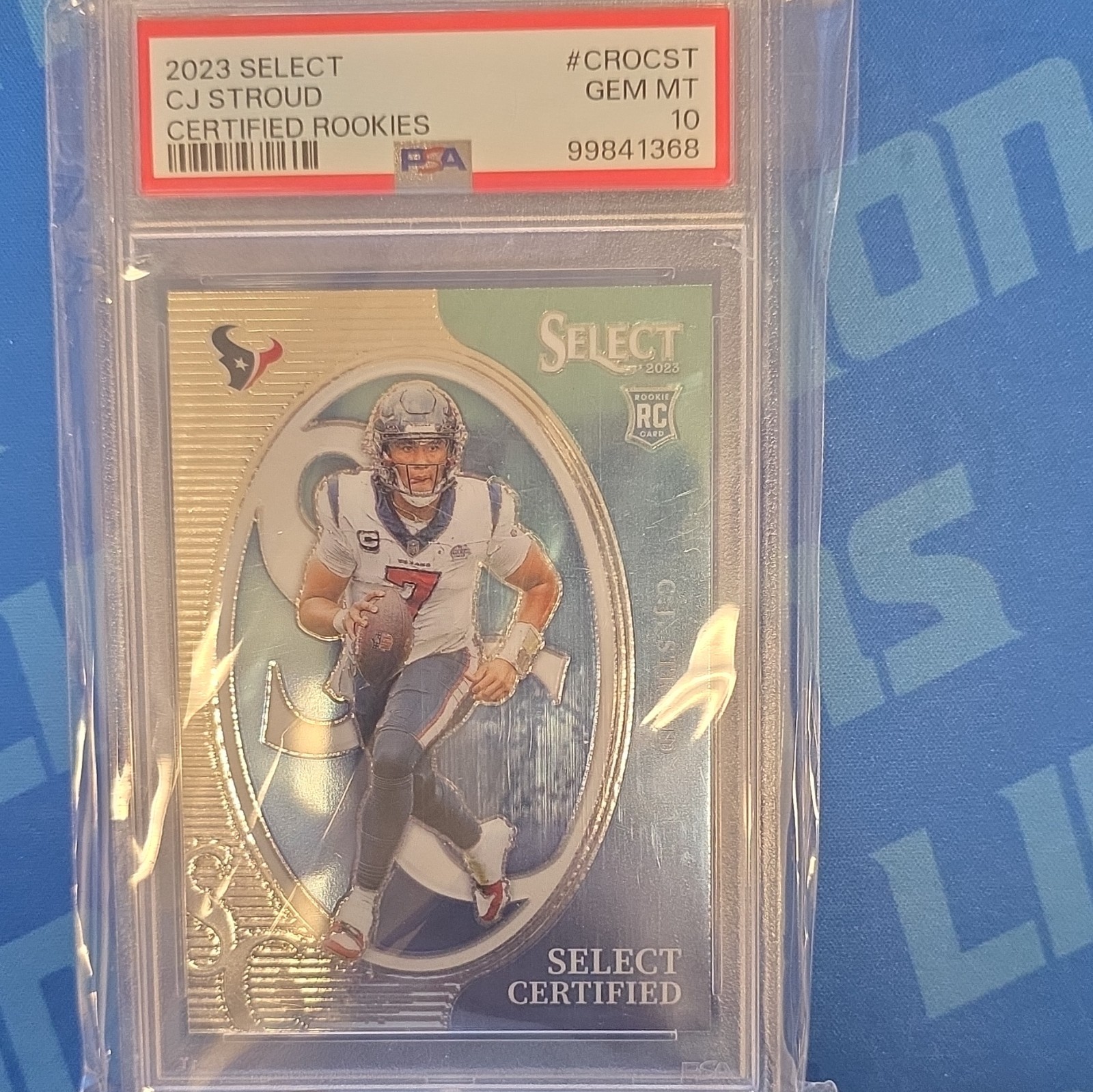 CJ Stroud Panini Select Certified Rookies #CROCST Base