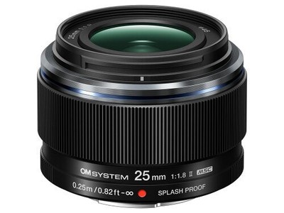 OLYMPUS OM SYSTEM M.Zuiko Digital 25mm F1.8 II Micro Four Thirds Mount Lens