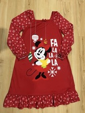 Disney Collection Minnie Mouse Christmas Nightgown. Size 9-10 Girls. New.