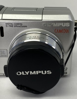 Olympus Camedia C-740 Ultra Zoom 3.2MP Digital Camera - Tested No