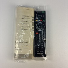NEW ORIGINAL SONY  RM-YD075 REMOTE CONTROL BLACK