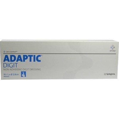 2x ADAPTIC DIGIT Fingerverband 2,8 cm large 10 ST