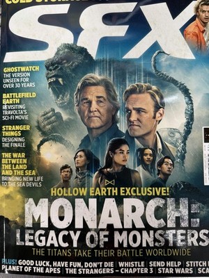 SFX magazine Feb 2026 Monarch Legacy of Monsters, Cold Storage, Ghostwatch