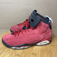 Air Jordan 6 Retro Toro Bravo GS Youth Sneakers 384665-600 Size 4Y