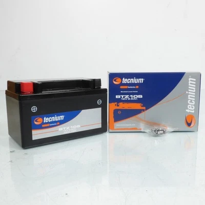Batterie SLA Tecnium pour Moto Honda 500 CB X ABS EURO5 2019 à 2022 YTZ10S / 12V - Photo 1/2