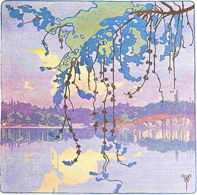 Walter J. Phillips: Evening 22x30 Archival Quality Fine Art Print