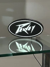 Custom Made 3d Peavy LED LightBox! Light  Box! Guitar