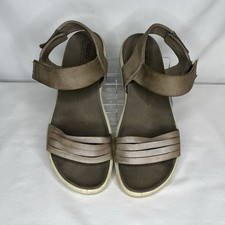 ECCO Flowt W Sandals 27360351386 Women  s Size 8 Moon Rock Silver Warm Gray