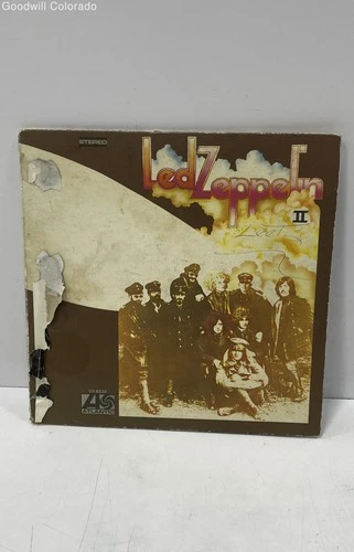 Vintage Led Zeppelin II Vinyl Record