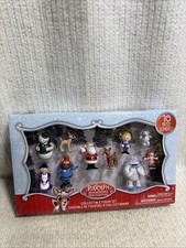 Rudolph the Red-Nosed Reindeer Figure Set 10 Piece Figure Set Multi-color Play
