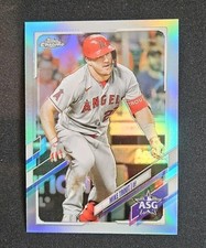 2021 Topps Chrome Update #ASG-1 Mike Trout 2021 All-Star Game Refractor