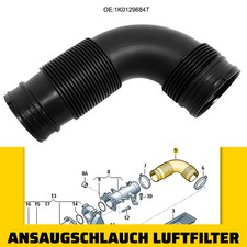 Für VW Touran 1T1, 1T2  Golf V Passat EOS CC Beetle 1.4 TSI Ansaugschlauch Rohr