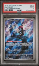2024 MUNKIDORI #072 POKEMON SHROUDED FABLE ILLUSTRATION RARE PSA 9 MINT
