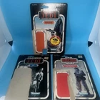 Vintage Star Wars Lot of 3 Cardbacks, Snowtrooper, 8D8, and Hoth Rebel