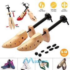 Pcs/Pair 2-way Wooden Adjustable Shoe Stretcher Expander for Men Women US 10-13