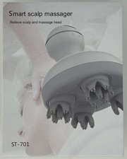 Smart Scalp Massager Model ST-701 With Recharge Platform Stress Relax Waterproof
