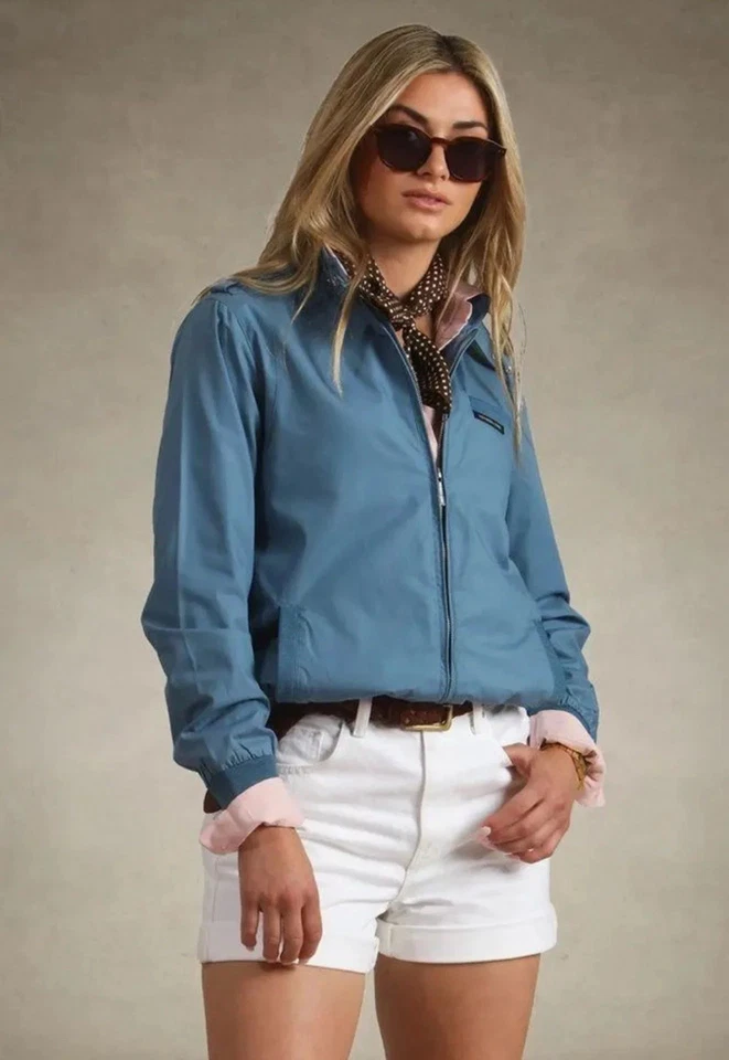 Chaqueta de corredor Iconic Members Only para mujer Foto 3 de 4