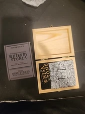 MAN CAVE Whiske Stones Set 9 freezer-readyaq SOAPSTONE ice cubes  R314