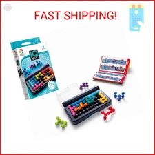 SmartGames IQ Fit - a Fun 3D Travel Game for Ages 7-Adult Featuring 120 Challeng