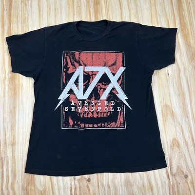 Avenged Sevenfold Why Aren t We in the Studio Tour 2016 T-Shirt Size L Worn