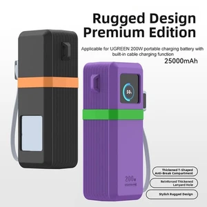 Silicone Protective Case for UGREEN 200W Power Bank 25000mAh - Non-Slip Grip