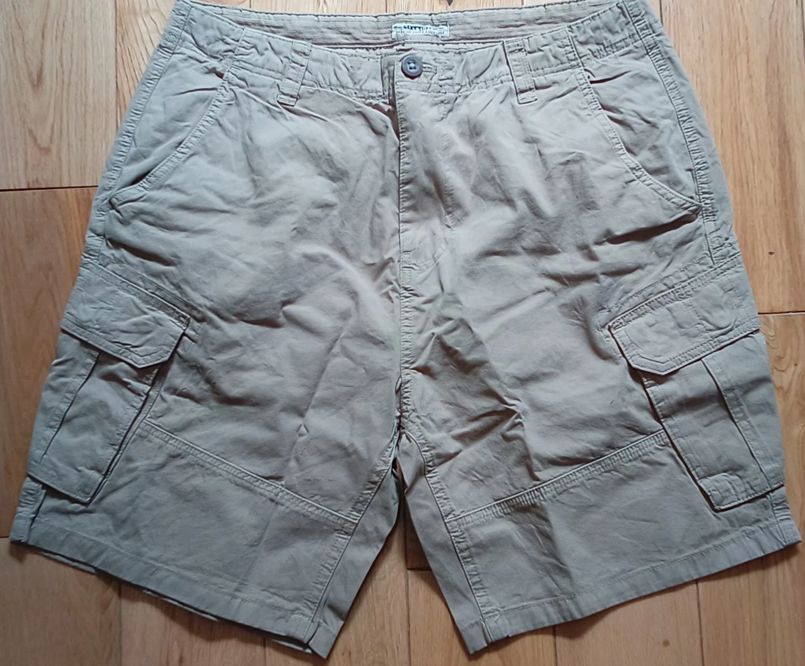 NEXT MENS CARGO STYLE 100% COTTON SHORTS 5 COLOURS SIZES 30" TO 46" WAIST
