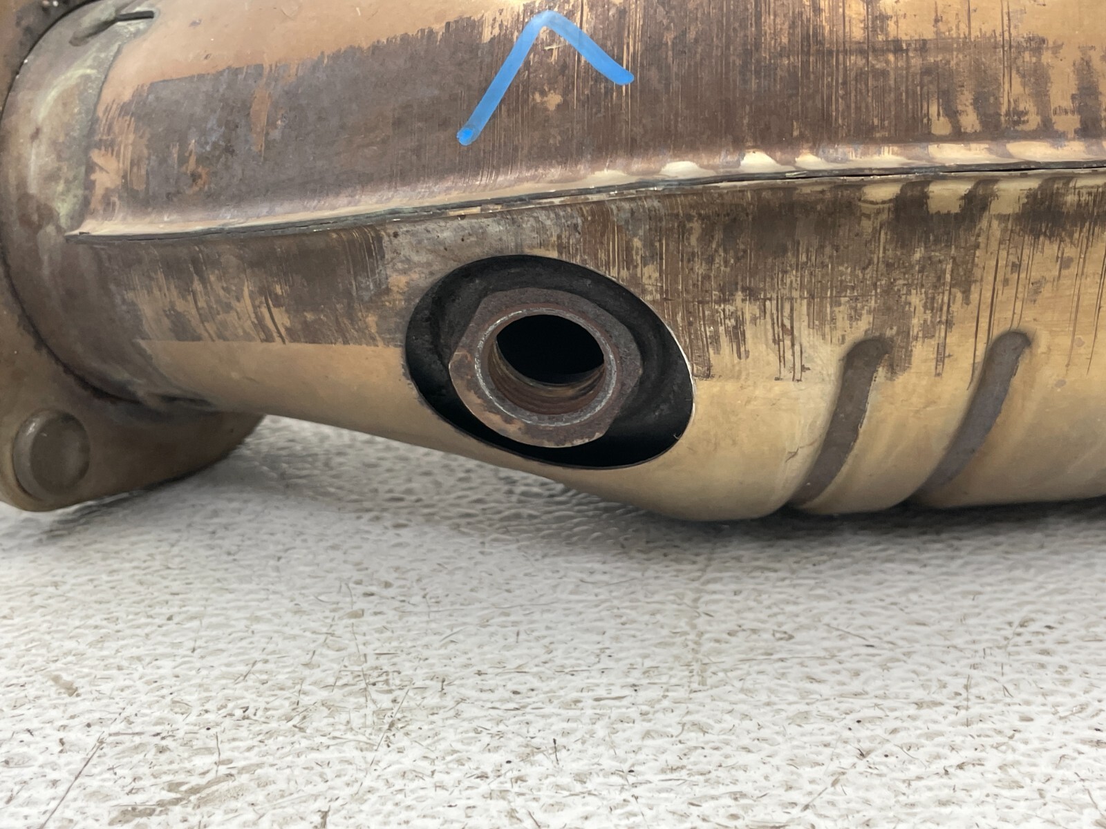 03 04 05 06 07 Bentley Continental GT Left Exhaust Downpipe 6.0L 1577 OEM