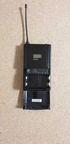 Wireless Bodypack Transmitter Audio Transmitter AMC ILIVE BELT PACK. - 第 3/6 張圖片