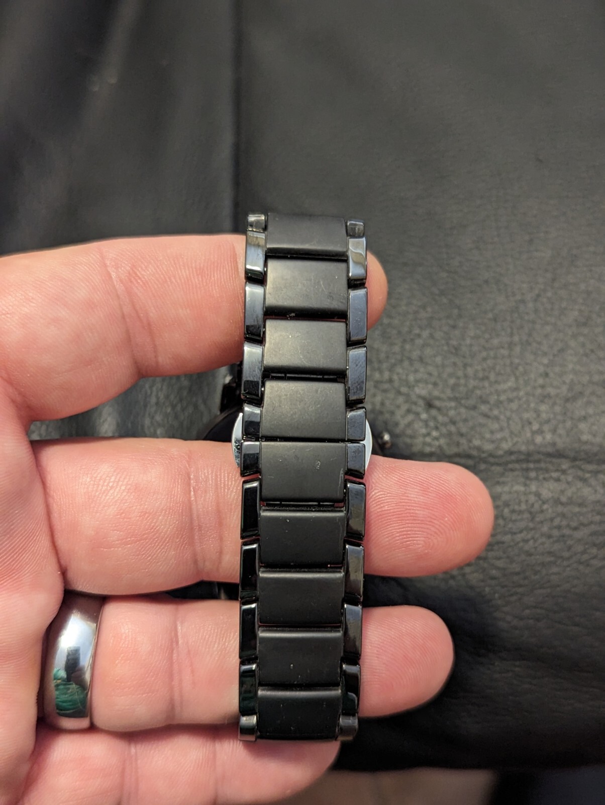 Fossil DW10F1 Gen 5 Carlyle HR Smart Watch/Black Ceramic Band/VG