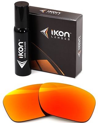 Polarized IKON Replacement Lenses For Oakley Split Shot (OO9416) - Fire Orange