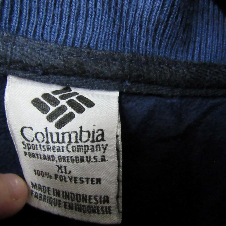 MENS COLUMBIA CREW NECK BUTTONED SWEATER CHEST 46/48 UK XL REF (NC07957) - Image 4 of 4