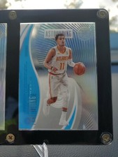 2019-20 Panini Illusions Trae Young Astounding Sapphire blue plus Anthony Davis.
