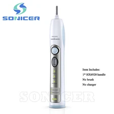 Sonic Electric Toothbrush HX6920 Handle 6930/6910 for Philips Sonicare Flexcare