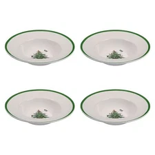 Spode Christmas Tree Collection Pasta Bowl, set of 4, 10-Inch