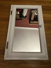 RSI Home Products Wall Mounted Bathroom Vanity With Mirror Medicine Cabinet