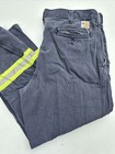 Carhartt FR 36x30 Flame Resistant Navy Blue Work Pants 63685-20 HiVis Reflective