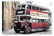 ptc7675 - Hants - Portsmouth CT Bus No.198 Reg.DRV 110 at North End - print 6x4 