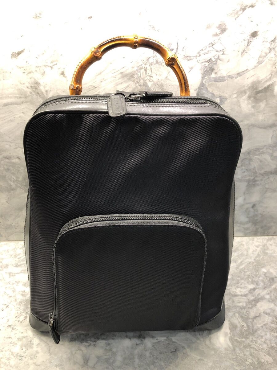 New Gucci Black Patent Leather Bamboo Backpack 866938 | eBay New Gucci Black Patent Leather Bamboo Backpack 866938 | eBay