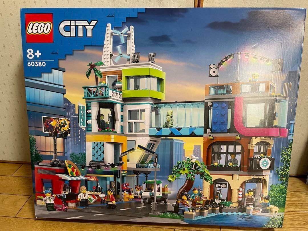 LEGO City Downtown Building Set 60380 with Toy Blocks New