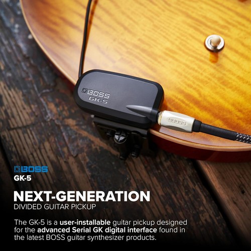 Boss Pastilla GK-5 para Sintetizador de Guitarra con Cable Serie BGK-15 y Paño - Imagen 5 de 8