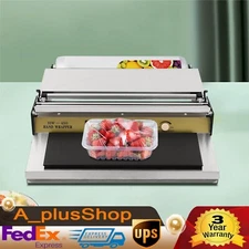 Electric Cling Film Wrapping Machine Food Packaging Width Film Wrapper 270W 110V