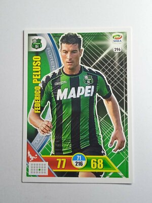 2017-18 Panini Adrenalyn XL Federico Peluso Sassuolo #296