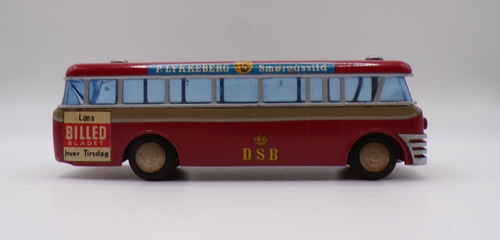 TEKNO VOLVO BUS DSB (FERROCARRIL ESTATAL DANÉS) EXCELENTE SIN CAJA. - Imagen 5 de 8
