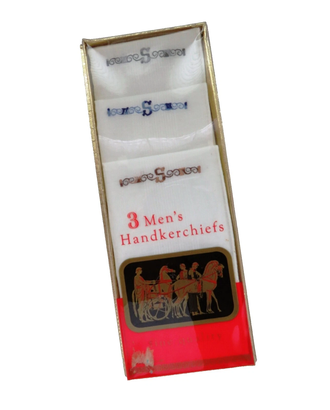 Para Hombre Mezcla Algodón Bordado Pañuelos vintage Plain & Solid