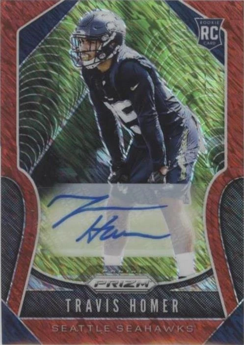 Red Shimmer Prizm Autographs