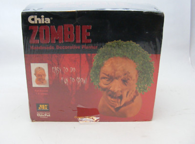 Holden Zombie Chia Pet Decor Pottery Planter Home Garden Halloween Walking Dead