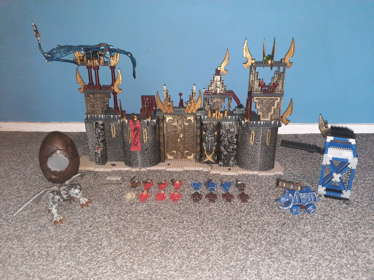 Mega Bloks Dragons Metal Ages Ramparts Of Ryousan Playset #9813 | eBay