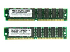 32MB 2X16MB EDO NON-PARITY 60NS SIMM 72 PIN 5V 4X32 MEMORY GOLD LEADS NEW